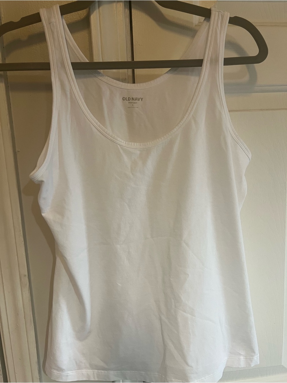 2 Old Navy Women's White Layering Tanks